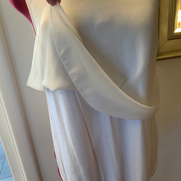 DOUBLE LAYER CREAM TANK TOP - Picture 2 of 10